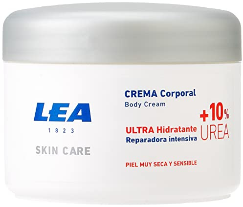 LEA Unisex's Skin Care Crema Corporal UREA PIEL MUY SECA 200ML Body Cream Very Dry, Negro, Only