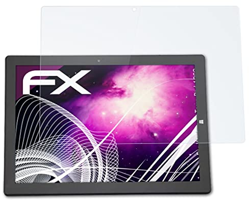 atFoliX Protection Écran Film de verre en plastique compatible avec Wortmann Terra Pad 1262 Verre film protecteur, 9H Hybrid-Glass FX Protection Écran en Verre trempé de plastique