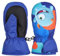 FAYHIJUN Skihandschuhe für Kinder, Halbfingerhandschuhe, warm, Winter, für Jungen, Mädchen, winddicht, Schnee, wasserdicht, Skifahren, Snowboard, Fahrrad, Reiten, Sport, 1-9 Jahre (M(Age4-6), Blau)