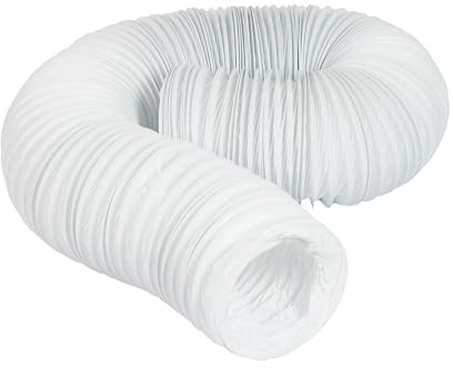 Airflow Tuyau flexible en PVC de 100 mm de diamètre x 1 m