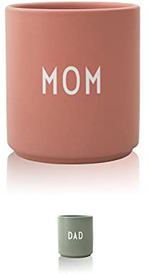 Design Letters Lieblingsbecher Nude MOM Tasse | Geschenke für Mama, Geburtstagsgeschenk für Mamma | Mama Tasse | Kaffeebecher Porzellan | Tasse mit Spruch | Mutter Geschenk | Dekorativ Kaffeetassen