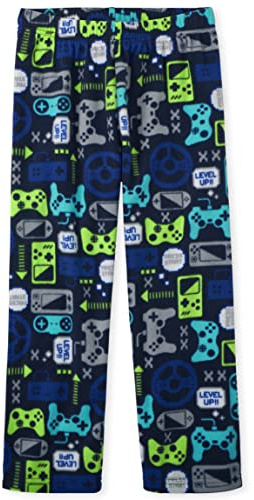 The Children's Place,Fleece Pajama Pants,NAVY GAMER,XSmall (4)