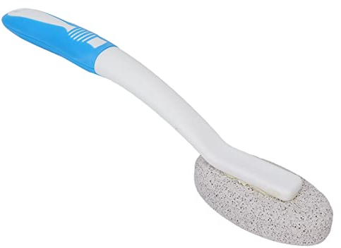 Bimsstein Toilettenreiniger mit Griff, Bimsstein Reinigungsstein WC Schüssel Reiniger Flecken und Hartwasser Ringentferner Fußpflege für Küche Bad Pool Haushaltsreinigung