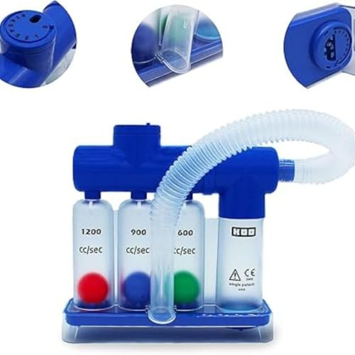 Sistemi per l’esercizio respiratorio Tri-Gym Koo Medical con Manometro