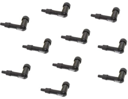 10x Zündkerzenstecker LB05F – 90° entstört (5 kΩ) passend für Roller, Mofa, Scooter, Vespa, Piaggio, Simson, Sachs, Zündapp, Yamaha, Peugeot, Honda, Kymco, SYM, 2T & 4T Motoren