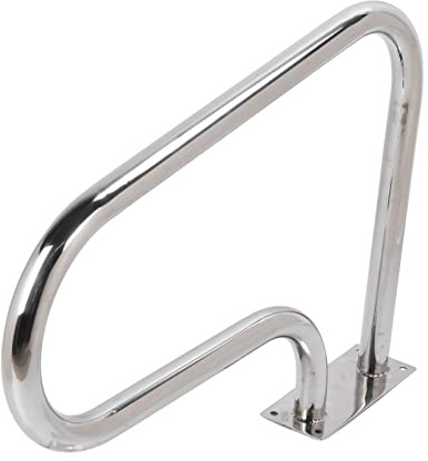 Generic Barandilla para Piscina Diseño de Curvo Humanizado Firmemente Conectado para Piscinas Grandes, Hidroterapia, 30,7 X 22,4 X 3,9 Pulgadas