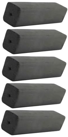 Sosoport 5Pièces Naturel pour Barbecue Briquettes Chauffantes pour Grillades Plein Air pour Foyer