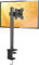 ErGear Monitor Halterung 1 Monitor für 13-32 Zoll Bildschirme, Monitorhalterung Höhenverstellbar mit 42 cm Stange, Bildschirmhalterung Monitorarm mit 2 Montageoptionen, VESA 75/100 mm, 8 kg