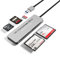 Lettore di schede CFast Bawanfa, Hub adattatore scheda di memoria CFast 2.0 5 in 1, USB 3.0 (5Gps) Lettura ad 5 schede Adattatore combinato CFast/TF/SD / M2 / XD/CF simultaneamente