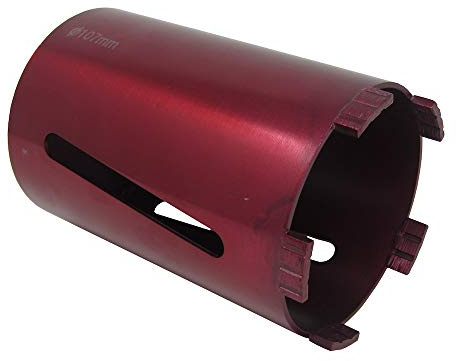 107mm 4 Dry Diamond Drilling Core Drill Bit Turbo Segments for Brick & Block