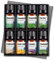 Bio Ätherische Öle 8-er Set - Wohlbefinden und Harmonie | Lavendel, Pfefferminz, Teebaum, Süße Orange, Eukalyptus, Zitronengras, Rosmarin, Weihrauch | 100% Naturrein | Aromatherapie, Aromadiffuser