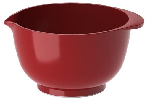 Rosti Margrethe Bol à Mélanger 0,5 Litre, Incassable pour Snacks, Dips, Céréales - Passe au Lave-Vaisselle, Micro-Ondes et Congélateur - Rouge