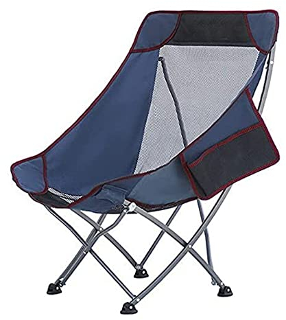 GaRcan Outdoor-Klappstuhl, Campingstuhl, Strandkorb, Freizeit, Campingstuhl, tragbarer Outdoor-Stuhl, ultraleichte Rückenlehne, Angelhocker, Campingstuhl