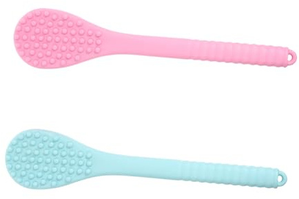 Silikon Massage Klopfhammer 2 Stück für Kopf und Taille | Akupunktur Massagepads, Integrierte Formgebung, Fördert die Durchblutung, gegen Müdigkeit