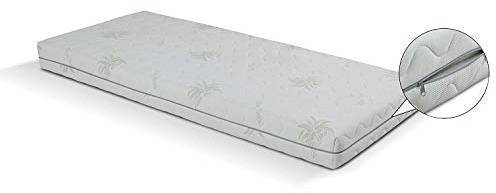 4myBaby GmbH Best for You Schaumstoffmatratze Aloe Vera mit Kinderbettmatratze 15 Größen (90x160)