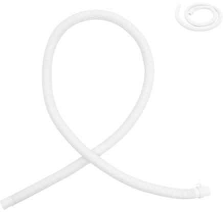 HOUDERCO Tubo Di Scarico Lavatrice Metri Rinforzato Con Morsetti Tubi Di Collegamento Per Lavatrice Automatica Estensibile e Facile Da Installare Per Cucina e Bagno