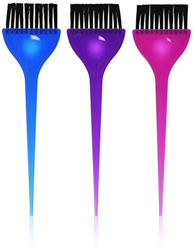 Soft 'N Style 3 Piece Translucent Dye Brush Set