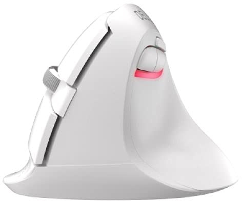 DeLUX Mouse Wireless 2.4GHZ Opt 6 Pulsanti 1600 Dpi con LED Rosso M618-MINI-GX-WHITE