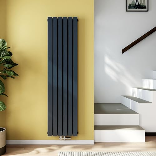 EMKE Radiateur Petit, 1800x460 mm, Anthracite,1670 W,Panneaux Double