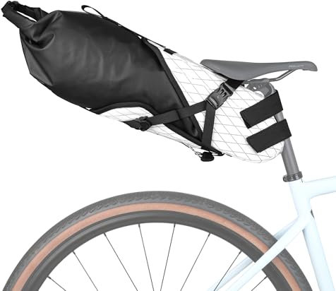 Rhinowalk Fahrrad Satteltasche Wasserdicht 14L Fahrradtasche Sitztasche Aufbewahrungstasche für Outdoor Fahrräder Mountainbikes Rennräder