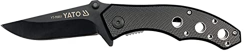 YATO YT-76051 - cuchillo plegable con hoja negro