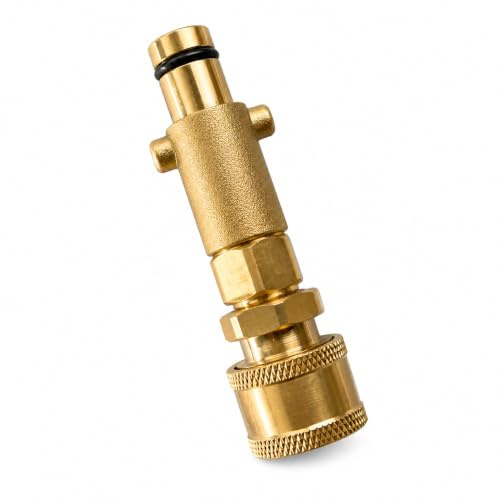 M&M Smartek bajonettadapter 1/4 Quick Connect för Nilfisk/Gerni, högtryck