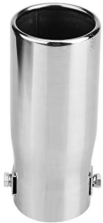 Tubo di Scappamento, Modifica Auto Silenziatore di Scarico in Acciaio Inossidabile Tubo di Scarico Posteriore Gola Terminale (Appartamento)