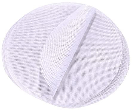 minkissy 5pcs Silicone Steamer Mesh Non-Stick Pads Round Shape Dumplings Mat Reusable Cooking Accessories for Steamed Buns and Dim Sum Diameter Easy to Clean High Temperature Resistant