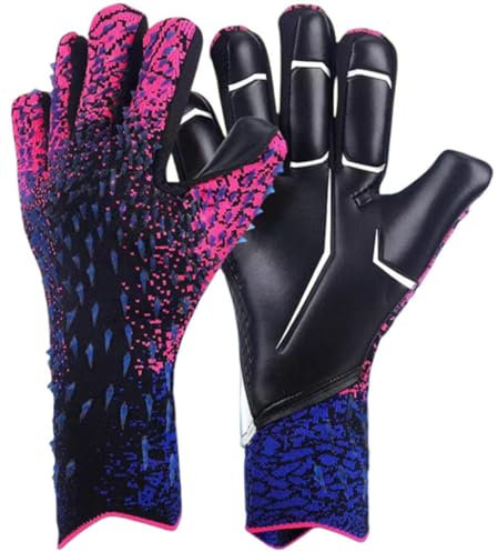 AsaLiT Torwarthandschuhe Kinder, 6/7/8/9/10 Junior Fußballhandschuhe Fußball Torwarthandschuhe, rutschfeste Fußballhandschuhe, Spielerhandschuhe für Jungen Mädchen Junior