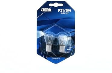 ERA Energía Renovable de América Coppia Lampadine Stop Posteriori 21/5W BAY15d - 12V, Doppio Filamento