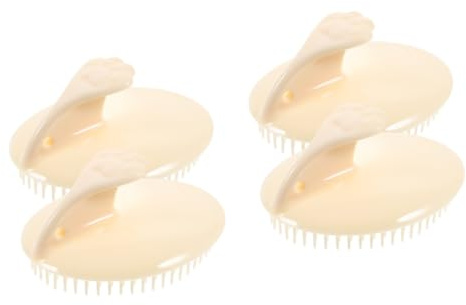 WRITWAA 2 Sätze Kamm Waschen Haarkamm Haarbürste Shampoo Haarmassagegerät Kopfhaut Kopfkratzer Haarwäscher Zum Waschen Der Haare Haarduschpinsel Kieselgel 2 Stücke * 2