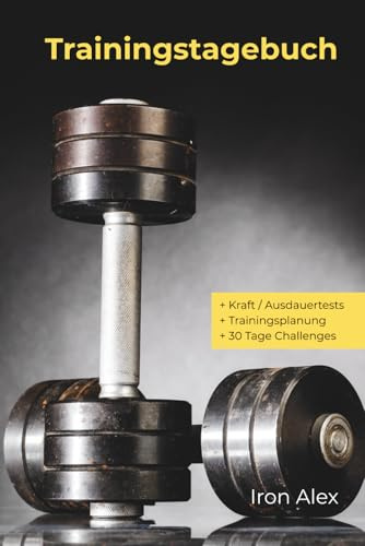 Trainingstagebuch: Trainingsjournal für funktionelles Training – Black Edition