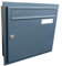A-01 LETTERBOX24.de Boîte aux Lettres encastrable Anthracite (RAL 7016) avec Porte-nom