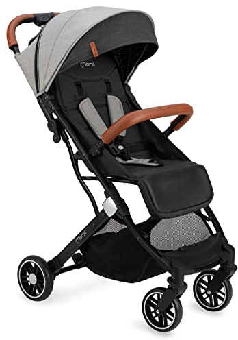 MOMI ESTELLE Kinderwagen für Kinder ab 6 Monat bis zu max. Körpergewicht von 15 kg, H105 x B51 x T75 cm, klappbar auf die Maße H65 x B51 x T21 cm, Gewicht 7,5 kg, 5-Punkt-Sicherheitsgurt