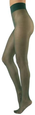 CALZITALY Collant Voile Femme, Effet Nu, Transparent, 20 DEN | S, M, L, XL | Made in Italy
