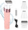 Epilierer Damen 3 in 1 Rasierer Damen Stainless Steel ABS Damenrasierer Elektrisch Intimrasierer Für Frauen Wiederaufladbarer Trimmer Damen mit USB-Ladestation
