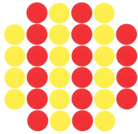 Beaupretty 200 Piezas Fichas Redondas Dos Colores para Aprender Matemáticas Contadores Educativos Seguros de EVA para Ayudas Visuales para Aula y Matemáticos