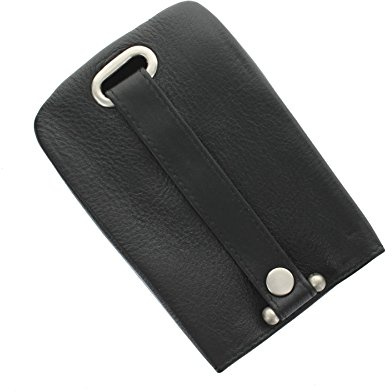 Mala Leather VERVE Collection Bell Key Case 581_26 Black