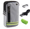 Borsa da Cintura Sacchetto Piccolo Borsello con Tracolla Impermeabile per Uomo. Custodia Telefono Cellulare, Borsetta a Spalla, Marsupio Tattico Militare Running Sportivo Viaggio Corsa