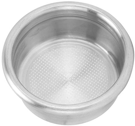 Filtro de Café de Acero Inoxidable 58mm - Cesta Reutilizable de Doble Taza, Soporte de Filtrado, Malla y Accesorios para Máquinas de Café