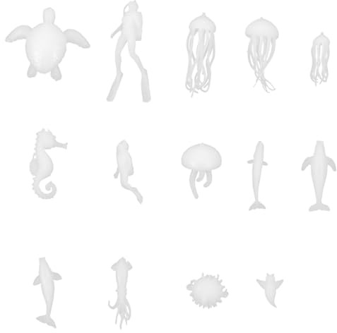 EXCEART 3D Kunststoffform FüR DIY Schmuckherstellung Mit Kristallklarer Halsketten- Und Ohrringform Silikonform FüR Epoxidharz Bastelprojekte Und Kreative Resin Deko