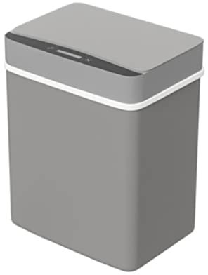 Poubelle Bureau Poubelle Intelligente Poubelle Sans Contact Poubelle Automatique Poubelle À Capteur En Plastique Avec Ralentissement Corbeille à Papier Toilette ( Color : G , Size : 24.9*18.8*34.5cm )