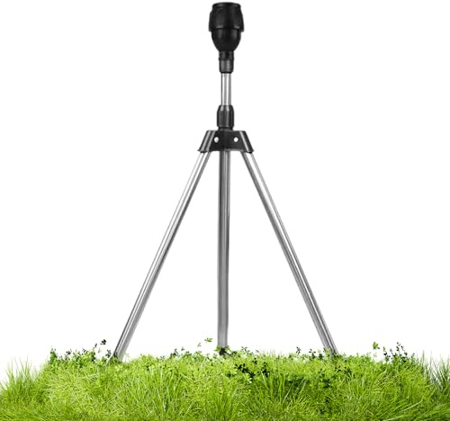 Aspersor Trípode - Aspersor De Cobertura Doble Cara con Trípode | Automático De Riego para Patio Jardín Campo De Golf