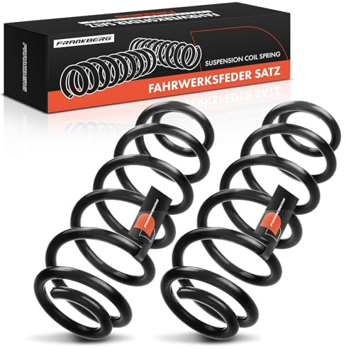 Frankberg 2x Federn Fahrwerksfeder Hinterachse Replace# 5N0511115AH | Kompatibel mit Q3 8UB 8UG 2.0 TDI q.u.a.t.t.r.o SUV 2011-2018