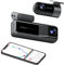 Miofive Front and Rear Dash Camera, 4K + 2K Dual Dash Cam with 5G Wifi, GPS, Speed, 3840 UHD Recorder, Built-In 128G eMMC Storage, Night Vision, Motion Detection, G Sensor Powered by Super Capacitor