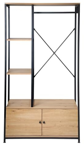 Casâme Armario De 2 Puertas con Estantes Y Almacenamiento - H167 Cm