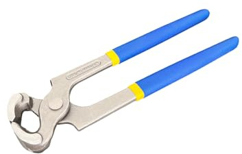BQKKWIN Nail Puller Plier, Nail Remover, Cutting Plier, Carpenter Tool, Staple Remover Tool, Nail Puller Tool, Nail Plier, Cat Paw, End Cutting Nippers, Wire Cutting Tool (10‘’)