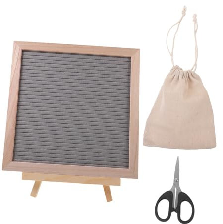 KICHOUSE 1 Satz Brief-message-board Speisekarte Briefbrett Aus Holz Desktop-brieftafeln Ankündigungstafel Zeichenbrett Kleines Memoboard Malbrett Brieftafelschild Buchstabe Schwarzes Brett