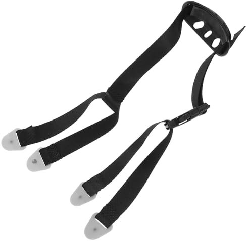 Housoutil Schutzhelm-Kinnriemen Kinnriemen Fußball-Kinnriemen Ersatz Universeller Baseball-Kinnschutz Fahrradarbeiter Bauhelm Mit Verstellbarem Gummiband Und Kinnschale