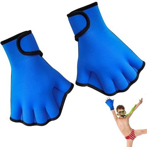 Aqua-handskar – simhandskar, neopren-sim-fitness-handskar | vattengymnastikhandskar för motståndsträning, vattenhandskar simhandskar neopren simpaddles simhandskar